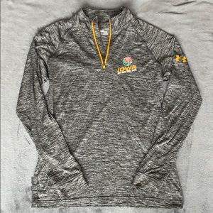 Men’s Loose Fit Under Armour HeatGear Quarter Zip